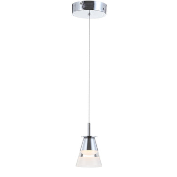 Alain Adjustable Metal Integrated LED Pendant - JONATHAN Y